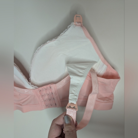 NWOT Momma's Shop XL Pink Maternity/Nursing Bra - Picture 8 of 8